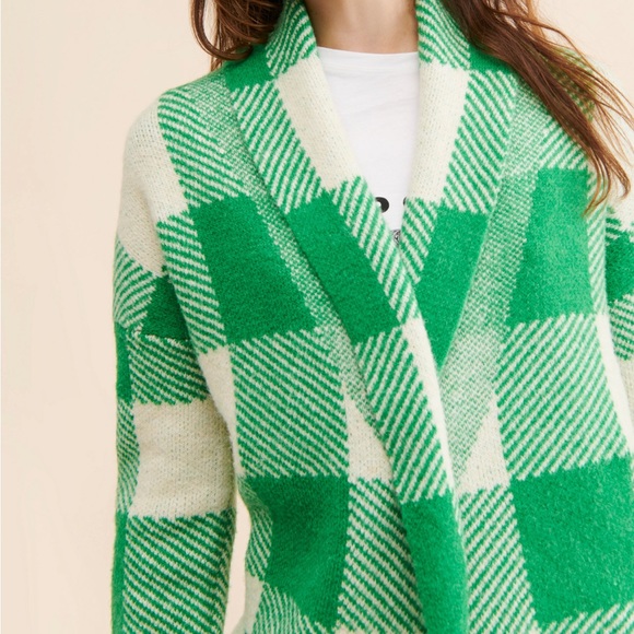 ISO RD Style Juni Plaid Cardigan XS - Picture 2 of 2